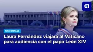 Laura Fernández viajará al Vaticano para audiencia con el papa León XIV