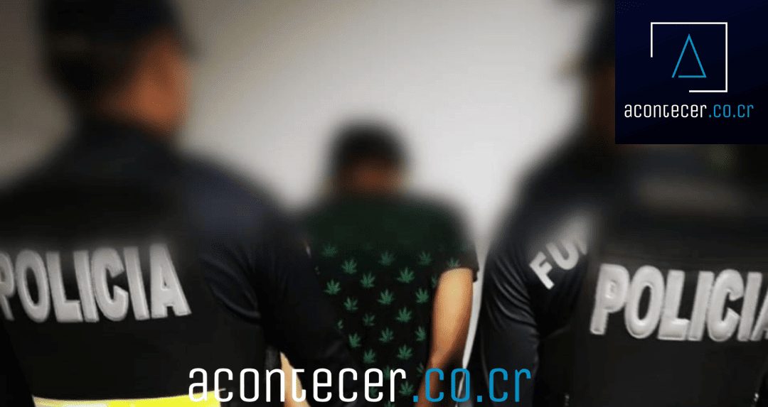 Fuerza Pública detiene a sospechoso de asaltar a turista e intentar abusar sexualmente de ella