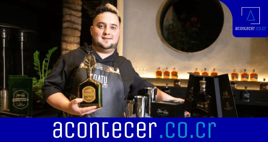 Olman Villalobos se corona como el bartender más sostenible por Ron Flor de Caña