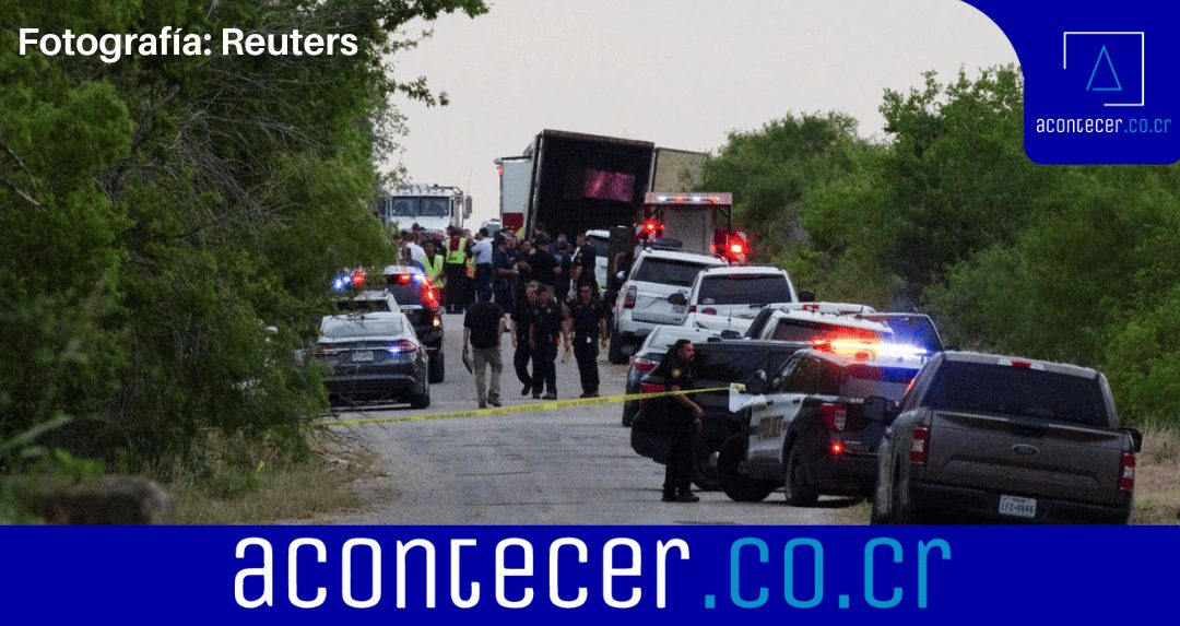Mueren 46 inmigrantes en un tráiler en Texas, Estados Unidos