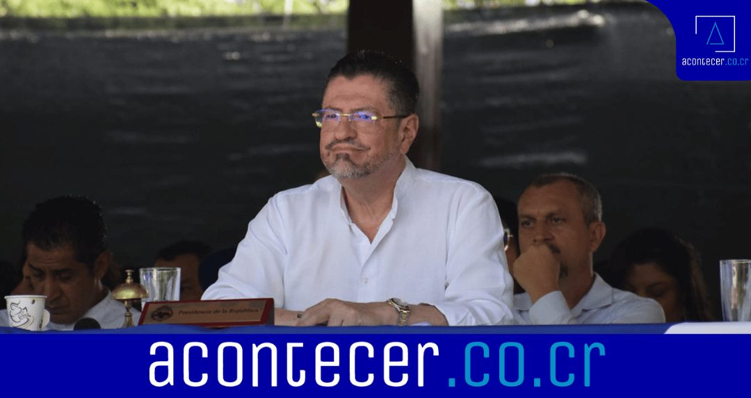 Casa Presidencial informa que el presidente Chaves presenta un malestar estomacal