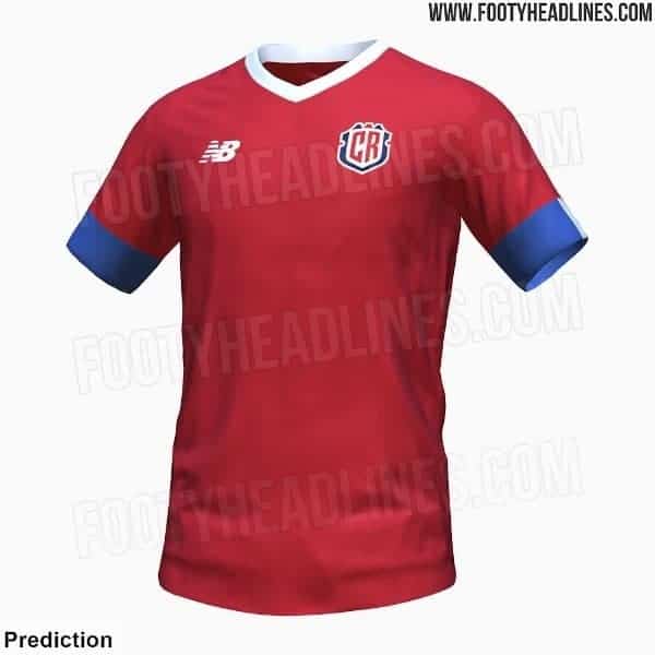 Conozca aquí la posible camiseta de la selección de Costa Rica para el Mundial de Catar