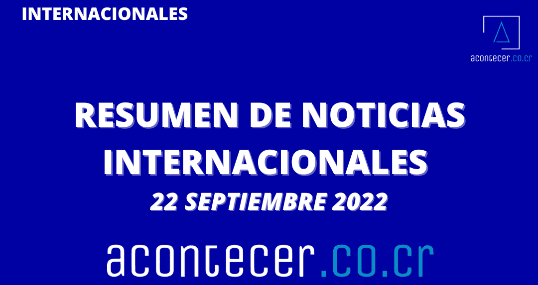 Escuche nuestro resumen de noticias internacionales aquí
