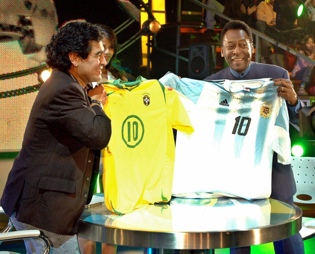 muerte de pelé
Maradona y Pelé
Reacciones muerte de Pelé