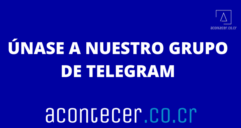 ÚNASE A NUESTRO GRUPO DE TELEGRAM

Click aquí