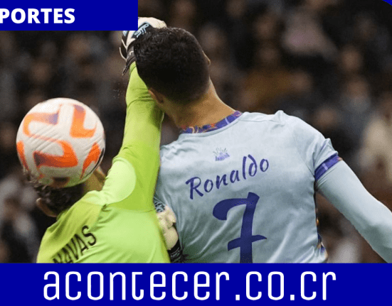 Keylor Navas jugó ante Cristiano Ronaldo en un encuentro disputado en Riad