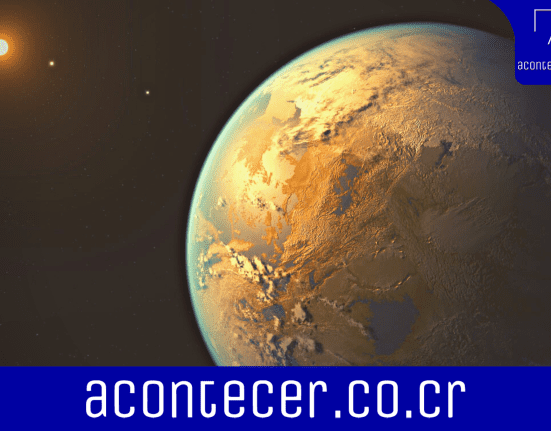 Imagen conceptual de Kepler-186f Imagen por: NASA Ames / SETI Institute / JPL-CalTech. Editada por Acontecer.co.cr