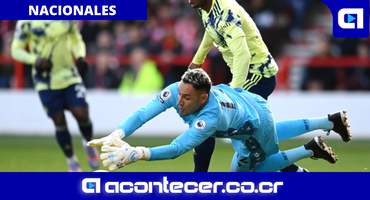 Keylor Navas debutó con el Nottingham Forest