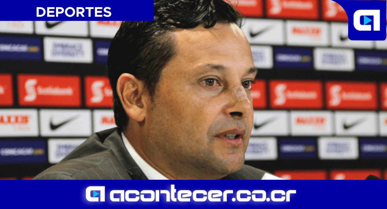 Entrenador del Saprissa, Jeaustin Campos