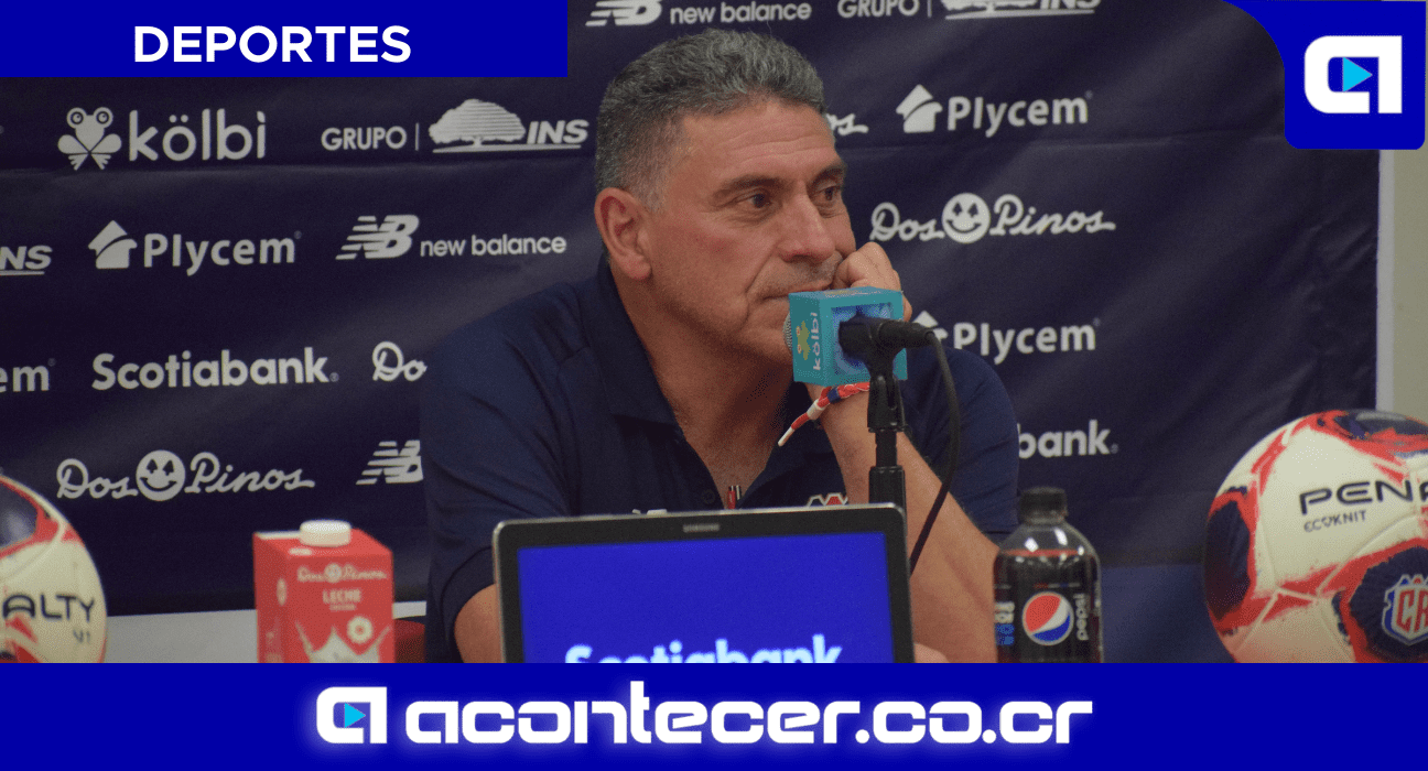 Luis Fernando Suárez, entrenador de la Selección de Costa Rica. Fotografía: Acontecer.co.cr