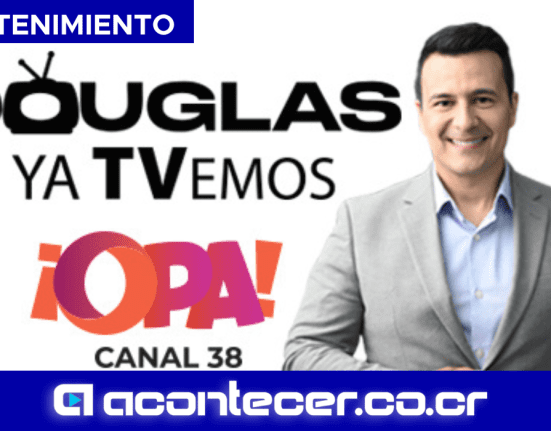 Canal 38 Costa Rica: Douglas Sánchez Será La Cara Del Proyecto