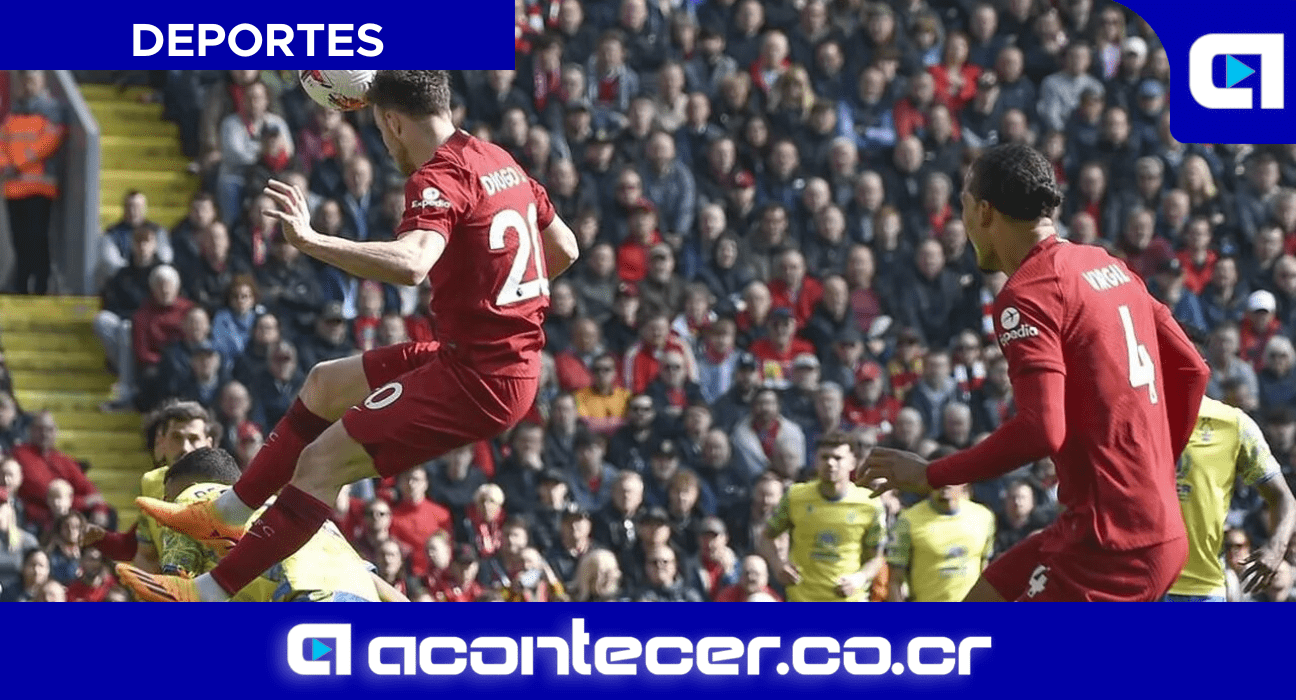 Nottingham Forest ante el Liverpool Keylor Navas