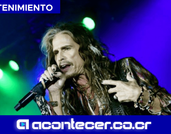 Aerosmith prepara su gira final. En la imagen Steven Tyler