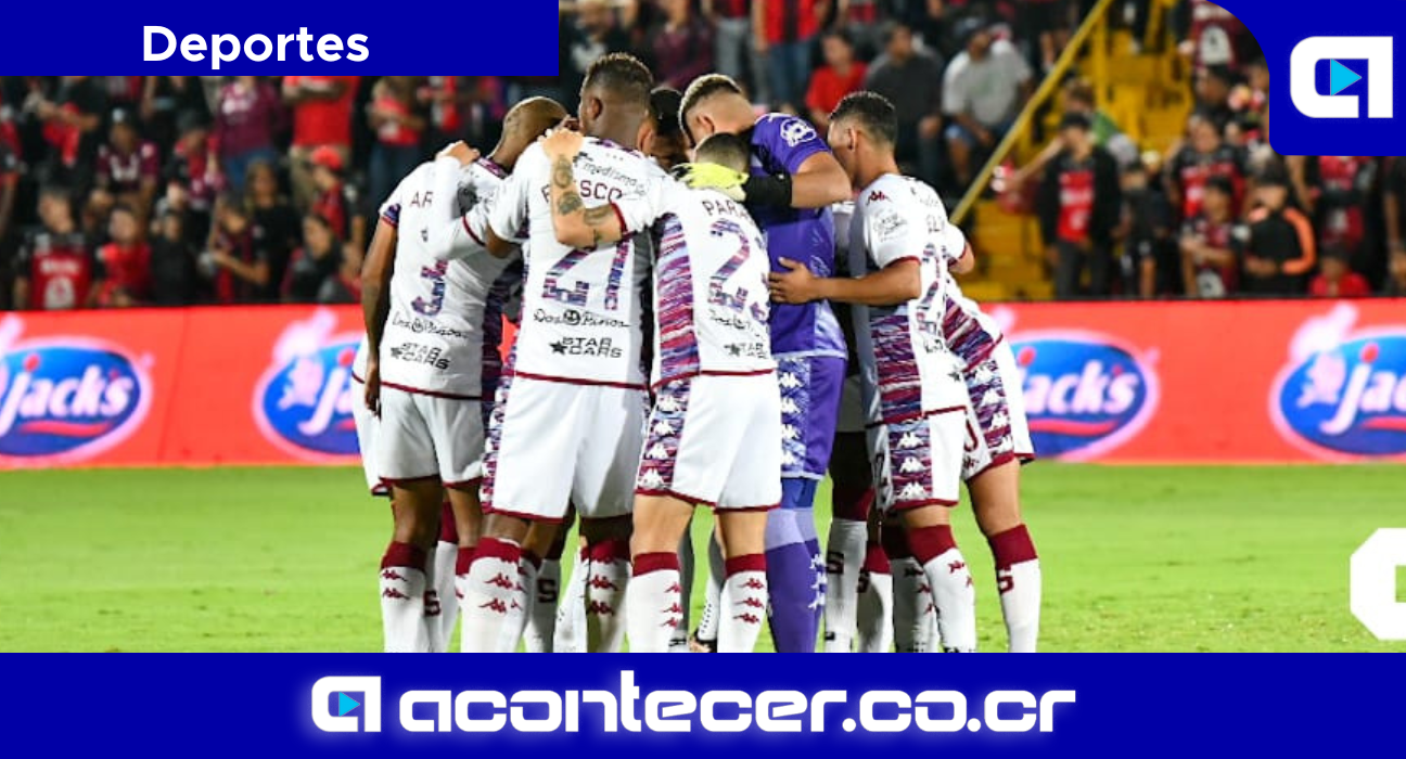 El Deportivo Saprissa buscará la remontada ante la Liga Deportiva Alajuelense este domingo en Tibás
