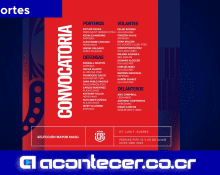 Lista Convocados