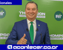 Roberto Thompson Elecciones Municipales 2024 Alajuela