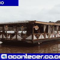 Katonga Es Un Restaurante Flotante En Tortuguero, Limón. Es Perteneciente Al Grupo Mawamba