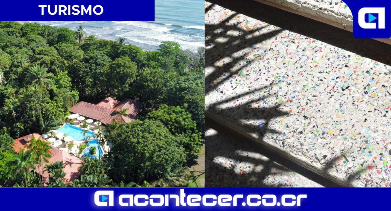 Hotel en Tortuguero Sostenibilidad Pisos con plástico reciclado Mawamba Lodge