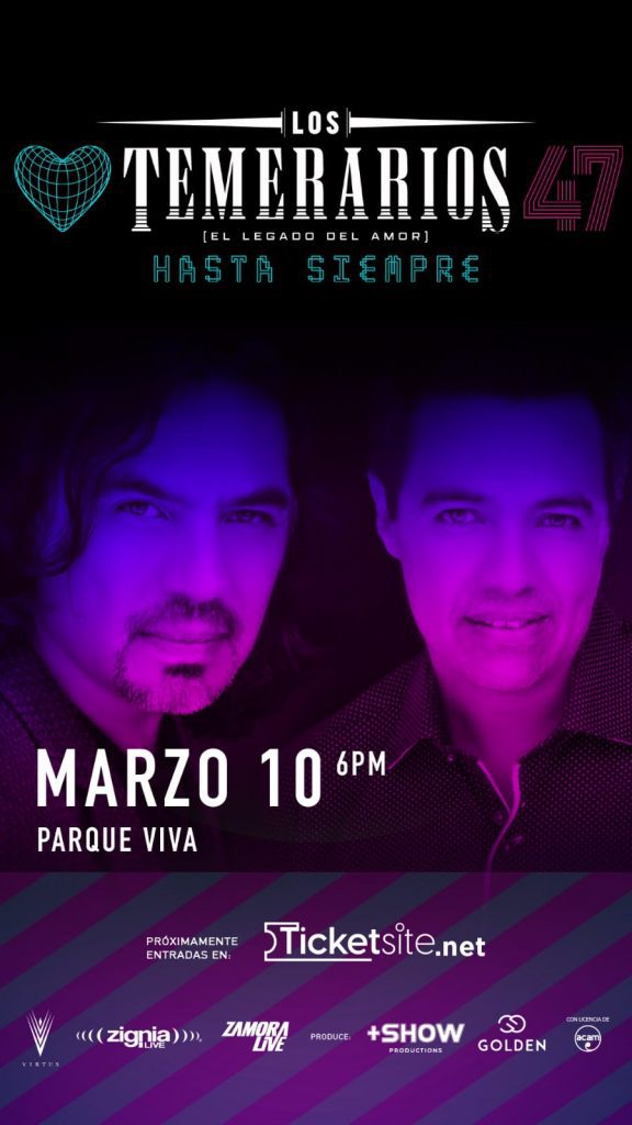 Los Temerarios Costa Rica