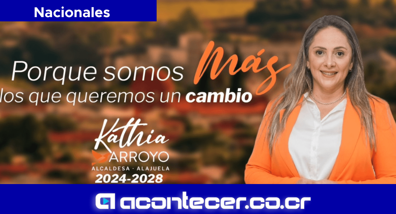 Kathia Arroyo PLP Elecciones Alajuela 2024