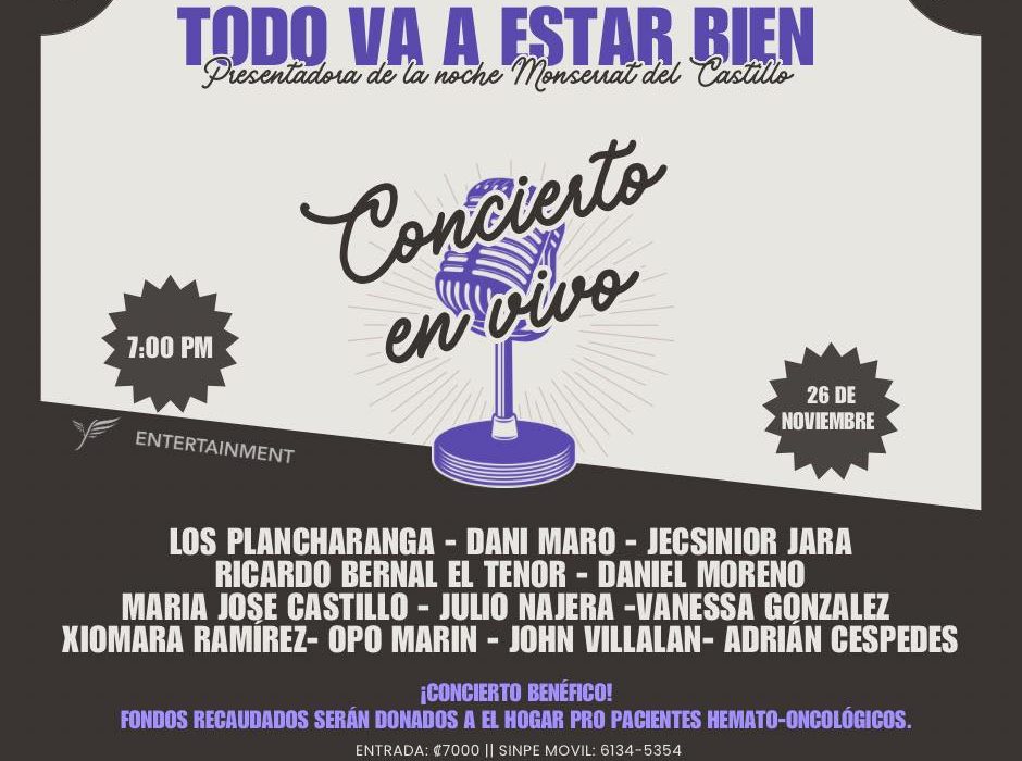 Todo va a estar bien: el concierto que apoyará a pacientes con cáncer