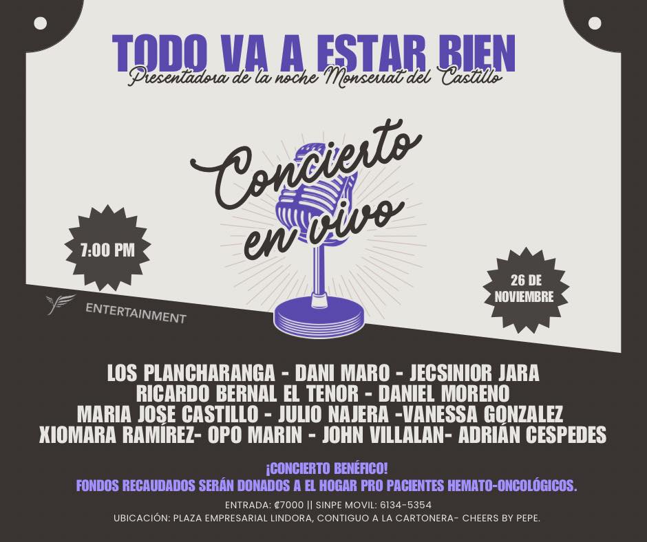 Todo Va A Estar Bien: El Concierto Que Apoyará A Pacientes Con Cáncer