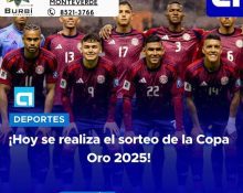 ¡Hoy se realiza el sorteo de la Copa Oro 2025!