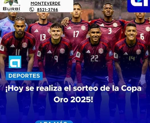 ¡Hoy se realiza el sorteo de la Copa Oro 2025!