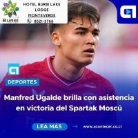 Manfred Ugalde brilla con asistencia en el Spartak Moscú