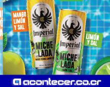 Imperial lanza sus nuevas Micheladas: listas para disfrutar y con sabor 100% tico