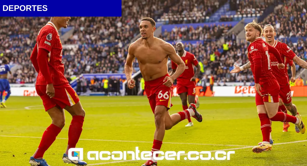 El Liverpool se proclamó campeón de la Premier League 2024-25 con una aplastante victoria 5-1 sobre el Tottenham en Anfield.