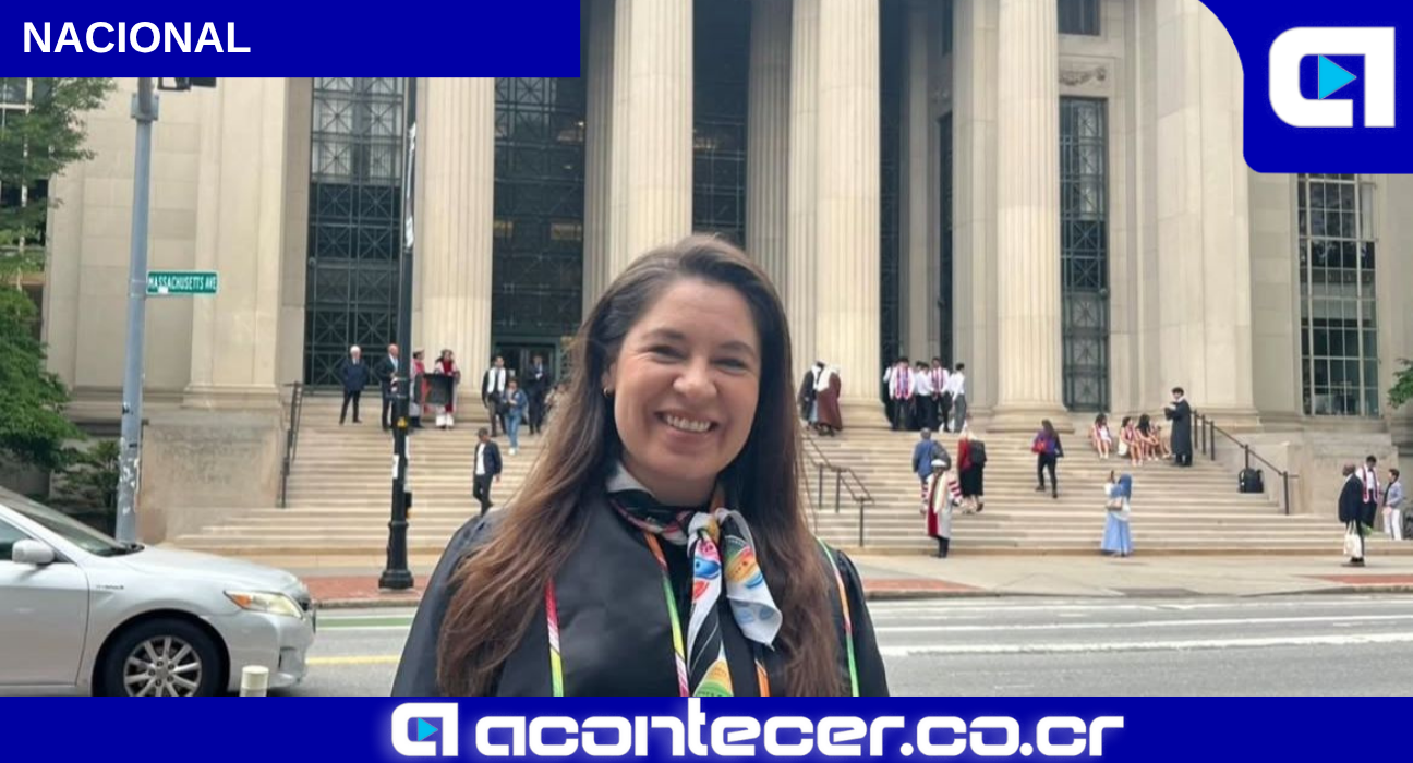 Claudia Dobles alcanza meta personal y se gradúa del MIT