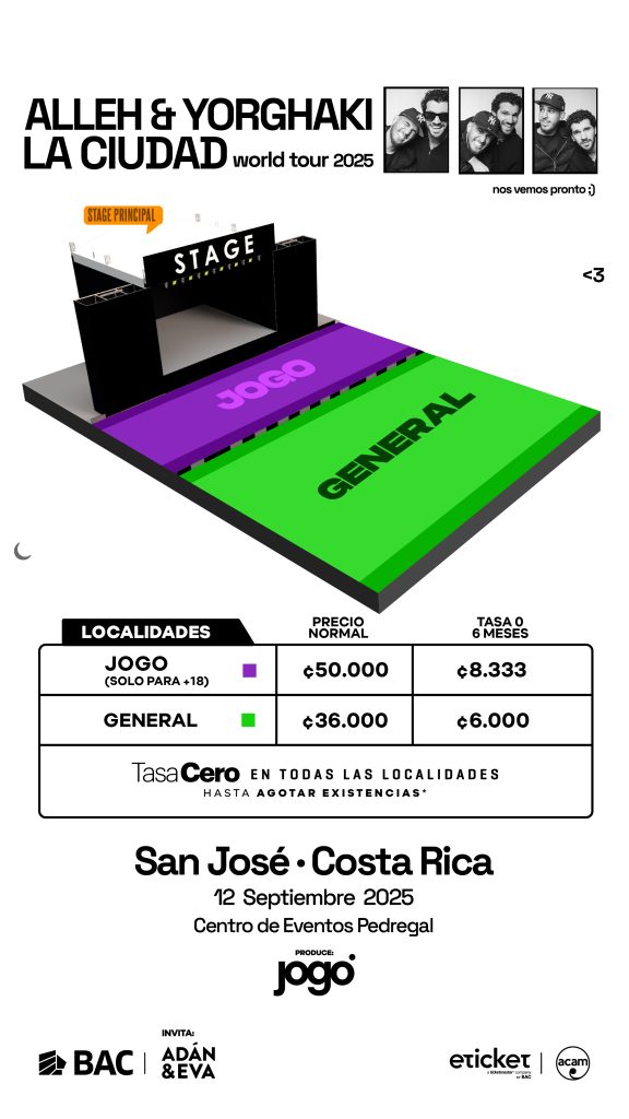Alleh &Amp; Yorghaki Regresan A Costa Rica Con Su Gira Mundial “La Ciudad Tour” Alleh &Amp; Yorghaki Regresan A Costa Rica Con Su Gira Mundial “La Ciudad Tour”