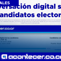 Conversación digital se concentró en pocas candidaturas y mostró alta negatividad