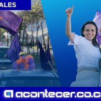 Natalia Díaz hace caravana de cierre de campaña en San José