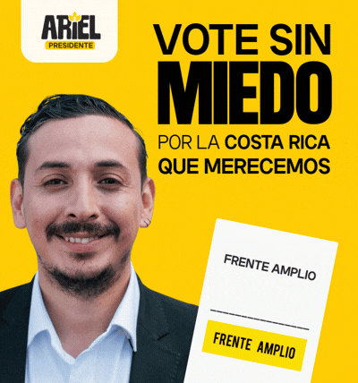 Ariel Robles Candidato Frente Amplio