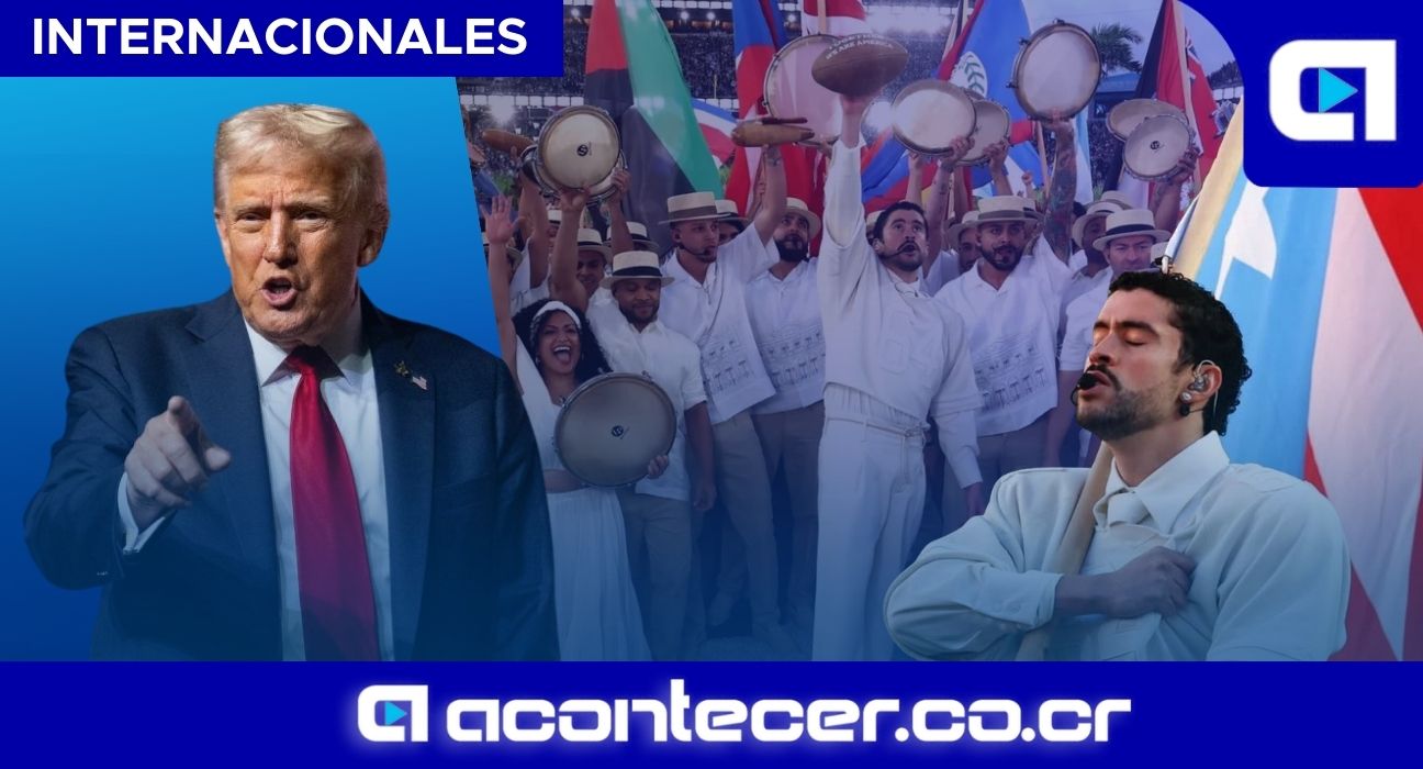 Donald Trump critica show de Bad Bunny en el Super Bowl