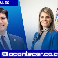 Carlos Alvarado le desea éxitos a Laura Fernández