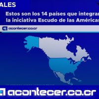 Estos son los 14 países que integran la iniciativa Escudo de las Américas