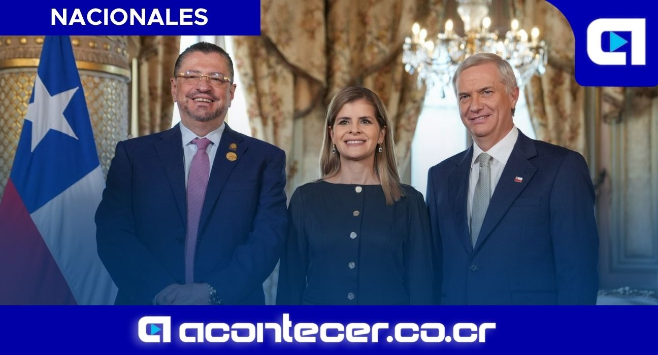 Rodrigo Chaves y Laura Fernández se reúnen con presidente electo de Chile