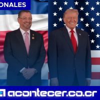 Así fue el saludo entre Donald Trump y Rodrigo Chaves en la cumbre “Escudo de las Américas”
