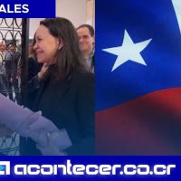 Así fue el saludo entre Laura Fernández y María Corina Machado en Chile