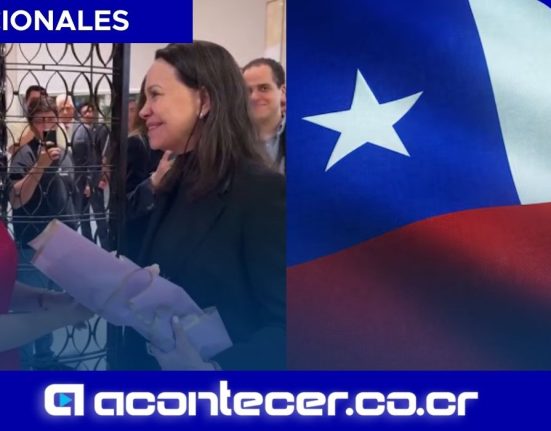 Así fue el saludo entre Laura Fernández y María Corina Machado en Chile